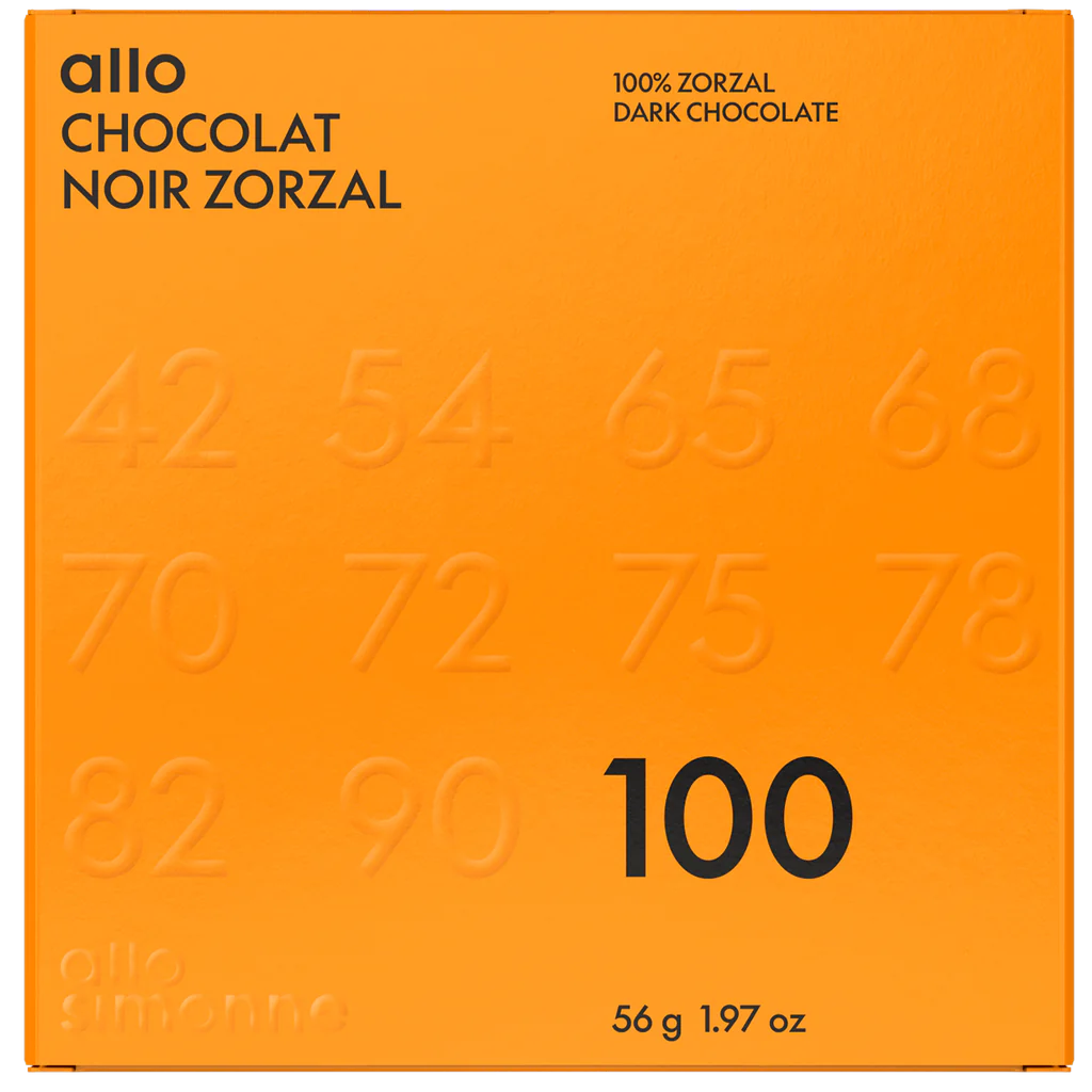 Allo Simone Chocolat noir Zorzal 100% République Dominicaine 2